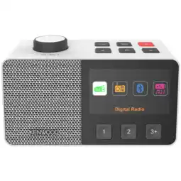 MediaMarkt Kenwood Cr-m70dab-w - Dab+ Radio Voor Senioren Wit aanbieding