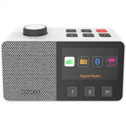 MediaMarkt Kenwood Cr-m70dab-w - Dab+ Radio Voor Senioren Wit aanbieding