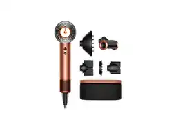 MediaMarkt Dyson Supersonic Nural Straight + Wavy - Amber Silk Föhn Roze aanbieding