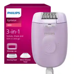MediaMarkt Philips Bre257/00 Series 4000 Epilator Paars aanbieding