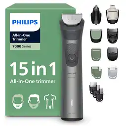 MediaMarkt Philips Mg7921/15 Philips Series 7000 15 In 1 Multigroom Donker Grijs aanbieding