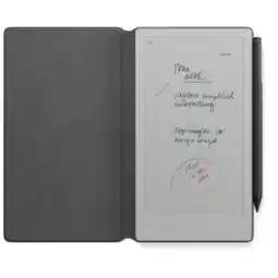 MediaMarkt Remarkable Paper Pro Move + Marker Plus Book Folio Leather Zwart Zwart - 7.3 Inch 64 Gb E-ink-tablet aanbieding
