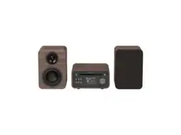 MediaMarkt Pure Classic Stereo Mini Set Bruin/ Walnoten aanbieding