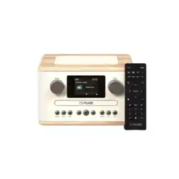 MediaMarkt Pure Classic C-d4 Stereo Set Wit/eiken aanbieding