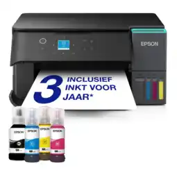 MediaMarkt Epson Ecotank Et-2951 - Printen Kopiëren En Scannen Inkt Kleur All-in-one-printer aanbieding