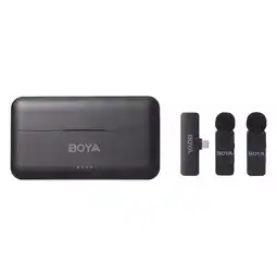 MediaMarkt Boya By-v4u - 2.4ghz Four-channel Wireless Mic With Usb-c Plug Microfoon Zwart aanbieding