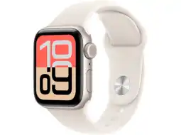 MediaMarkt Apple Watch Se 3gps + Cellular - 40mmstarlight Aluminium Case Starlight Sport Band S/m Smartwatch aanbieding