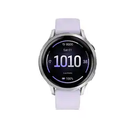 MediaMarkt Garmin Venu 4 41mm Zilver/blauwpaars Smartwatch Blauwpaars aanbieding