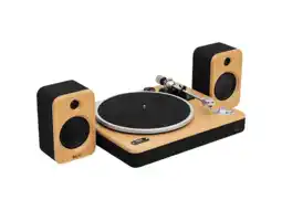 MediaMarkt House Of Marley Stir It Up 2 Tt + Speakers Platenspeler Bruin aanbieding