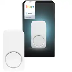 MediaMarkt Hue Secure Smart Chime Plug-and-play Activeer Geluidsalarmen Werkt Met Het Ecosysteem Slimme Deurbel aanbieding