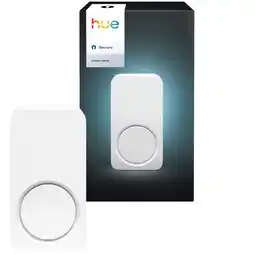 MediaMarkt Hue Secure Smart Chime Plug-and-play Activeer Geluidsalarmen Werkt Met Het Ecosysteem Slimme Deurbel aanbieding