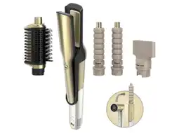 MediaMarkt Shark Glam 4-in-1 - Hd6041seu Hairstyler Goud aanbieding