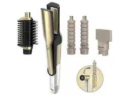 MediaMarkt Shark Glam 4-in-1 - Hd6041seu Hairstyler Goud aanbieding