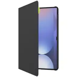 MediaMarkt Gecko Samsung Galaxy Tab S10 Ultra / S9 - Cactus Leather Zwart Cover Beschermhoes aanbieding