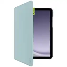 MediaMarkt Gecko Samsung Galaxy Tab A11+ / A9+ - Apple-peel Leather Dawn Cover Beschermhoes Blauw aanbieding