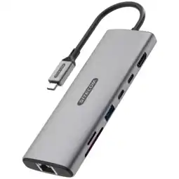 MediaMarkt Sitecom 6in1 Usb-c Multiport Adapter G3 Lan Multiportadapter aanbieding