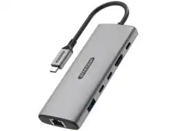 MediaMarkt Sitecom 6in1 Usb-c Pd Multiport Adapter G3 Multiportadapter aanbieding