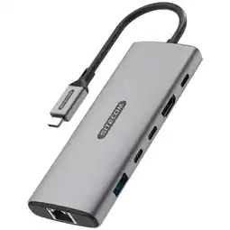MediaMarkt Sitecom 6in1 Usb-c Pd Multiport Adapter G3 Multiportadapter aanbieding