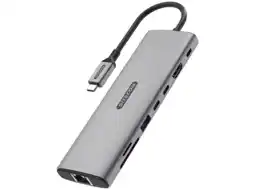 MediaMarkt Sitecom 8in1 Usb-c Pd Multiport Adapter G3 Multiportadapter aanbieding