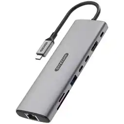 MediaMarkt Sitecom 8in1 Usb-c Pd Multiport Adapter G3 Multiportadapter aanbieding