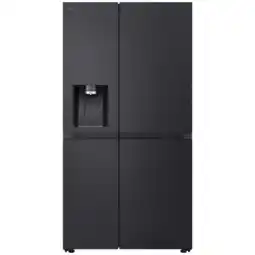 MediaMarkt LG Gsle91evab - Amerikaanse Koelkast Breedte 91.3 Cm Hoogte 179 Nofrost Koelkast Essence Black Steel aanbieding