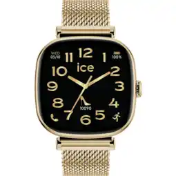 MediaMarkt Ice-watch Ice Smart Sq 2.0 - Milanese 1.7 Smartwatch Gold aanbieding
