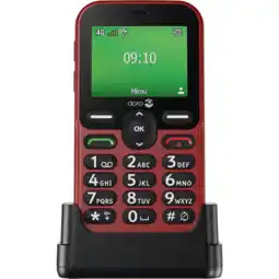 MediaMarkt Doro Leva E10 128mb Rood - 128 Mb aanbieding
