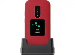 MediaMarkt Doro Leva E30 128mb Rood - 128 Mb aanbieding