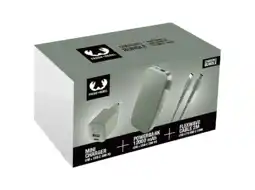 MediaMarkt Fresh 'n Rebel 8bnd-wc-cb-pb-dg - Bundel Draagbare Powerbank Groen aanbieding