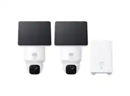 MediaMarkt Eufy Solocam E30 2-cam Kit Slimme Buitencamera Wit aanbieding