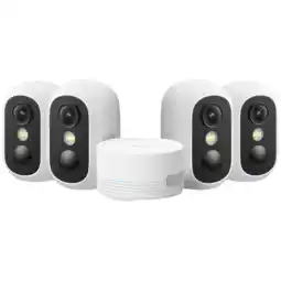 MediaMarkt Eufy Eufycam C35 4-cam Kit Wit Slimme Binnen- / Buitencamera aanbieding