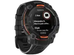 MediaMarkt Garmin Instinct 3 45mm Solar Smartwatch Zwart aanbieding