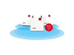 MediaMarkt AVM Fritz!mesh 1700 Set 3-stuks Multiroom Wifi Repeater aanbieding