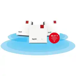 MediaMarkt AVM Fritz!mesh 1700 Set 3-stuks Multiroom Wifi Repeater aanbieding