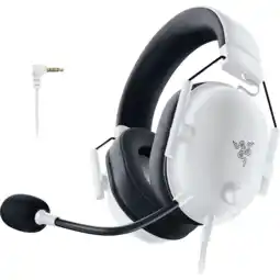 MediaMarkt Razer Blackshark V2 X - Special White Gaming-headset Zwart aanbieding