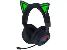 MediaMarkt Razer Kraken Kitty V3 Pro - Black Gaming-headset Zwart aanbieding