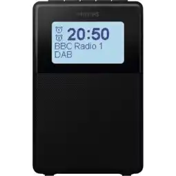 MediaMarkt Philips Tat5100/00 Dab+ Klokradio Zwart aanbieding