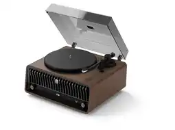 MediaMarkt Philips Century Range - The Tina Tav9000d All In One Platenspeler Hout Zwart aanbieding