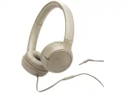 MediaMarkt JBL Tune 530 Hoofdtelefoon Beige aanbieding