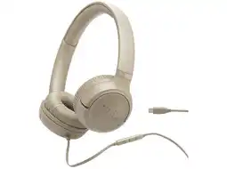 MediaMarkt JBL Tune 530c Hoofdtelefoon Beige aanbieding