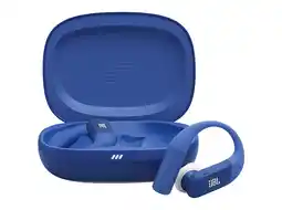 MediaMarkt JBL Endurance Peak 4 Draadloze Oortjes Blauw aanbieding