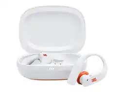 MediaMarkt JBL Endurance Peak 4 Draadloze Oortjes Wit aanbieding