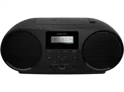 MediaMarkt Philips Taz5000/10 Cd Fm-radio Zwart aanbieding