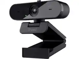 MediaMarkt Trust Taxon Eco - Qhd 2k Webcam Zwart Dubbele Microfoon Privacyfilter Inclusief Statief Automatische aanbieding