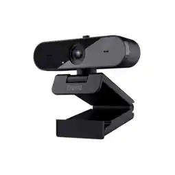 MediaMarkt Trust Taxon Eco - Qhd 2k Webcam Zwart Dubbele Microfoon Privacyfilter Inclusief Statief Automatische aanbieding