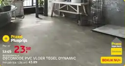 Praxis Decomode pvc vloer tegel dynamic aanbieding
