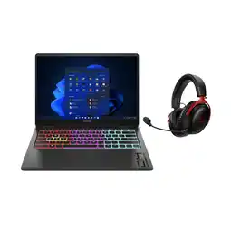 MediaMarkt HP Omen Transcend 14-fb0090nd + Hyperx Cloud Iii Draadloze Headset - 14 Inch Intel Core Ultra 9 32 G aanbieding