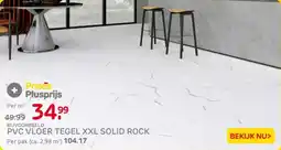 Praxis Pvc vloer tegel xxl solid rock aanbieding