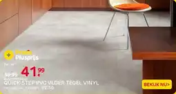 Praxis Quick-step pvc vloer tegel vinyl aanbieding