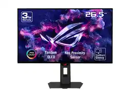 MediaMarkt Asus Rog Strix Oled Xg27aqwmg - 26.5 Inch Qhd Woled aanbieding